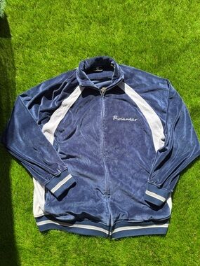 Rocawear Navy Velour Jacket